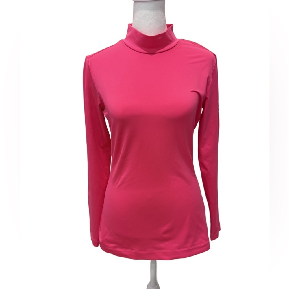 Nike Dri Fit tour performance Women's Bright Pink Long Sleeve top. Womens Small